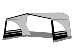 Te Velde Luifel Regenboog 240 Cm Antraciet -Kampeer Verkoop Winkel 1 3 tevelde luifel regenboog rechts antraciet 1