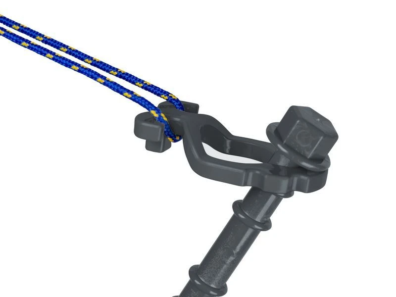 Bo-Camp Schroefharingenset 8 Stuks Kunststof Grijs 8 Bo-Camp Schroefharingenset 8 Stuks Kunststof Grijs - Afbeelding 6