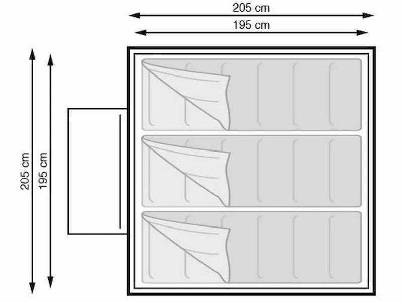 Eurotrail Koepeltent Trail Polyester 5 Eurotrail Koepeltent Trail Polyester - Afbeelding 3