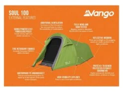 Vango Experience Tent Soul 100 -Kampeer Verkoop Winkel 12 2 vango experience tent soul 100 eigenschapen buitenkant tersoult15077
