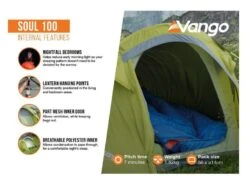 Vango Experience Tent Soul 100 -Kampeer Verkoop Winkel 12 3 vango experience tent soul 100 eigenschappen binnenkant tersoult15077