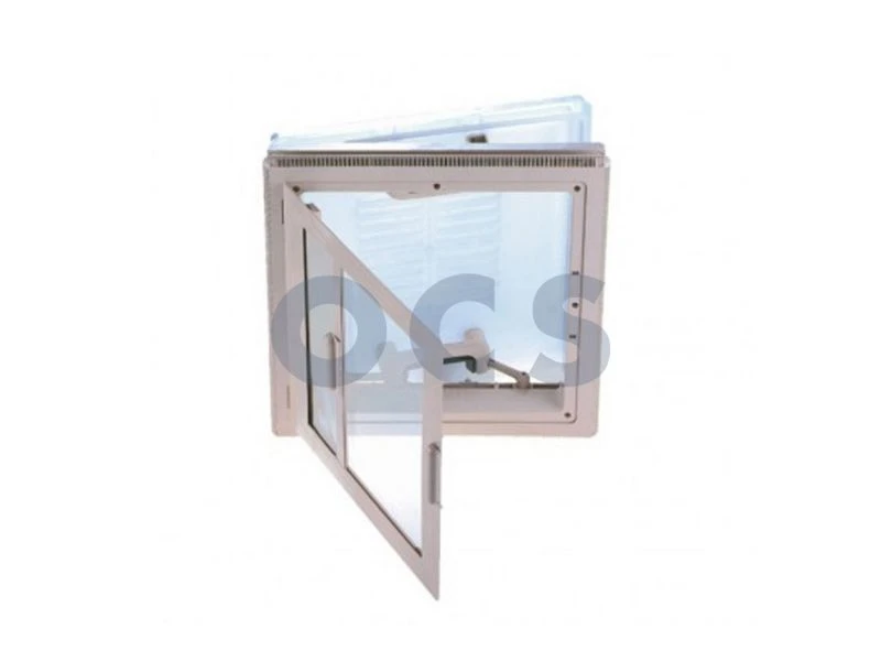 MPK Dakluik 40x40 Beige Kader+Combirollo 3 MPK Dakluik 40x40 Beige Kader+Combirollo - Afbeelding 2