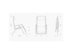 Lafuma RSXA Clip Batyline XL Relaxstoel Zwart -Kampeer Verkoop Winkel 17 3 lafuma rsxa clip batyline xl relaxstoel zwart lfm2040 8551