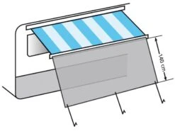 Eurotrail Sunblocker 300 X 140 Cm -Kampeer Verkoop Winkel 23 3 eurotrail sunblocker 300 x 140 cm etct0025