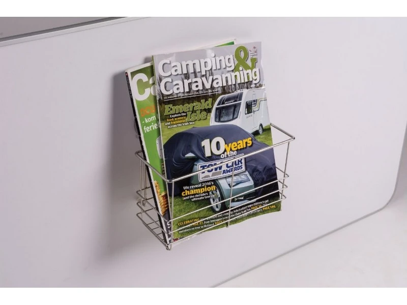 Kampa Chroome Zuignap Opbergmandje 4 Kampa Chroome Zuignap Opbergmandje - Afbeelding 2