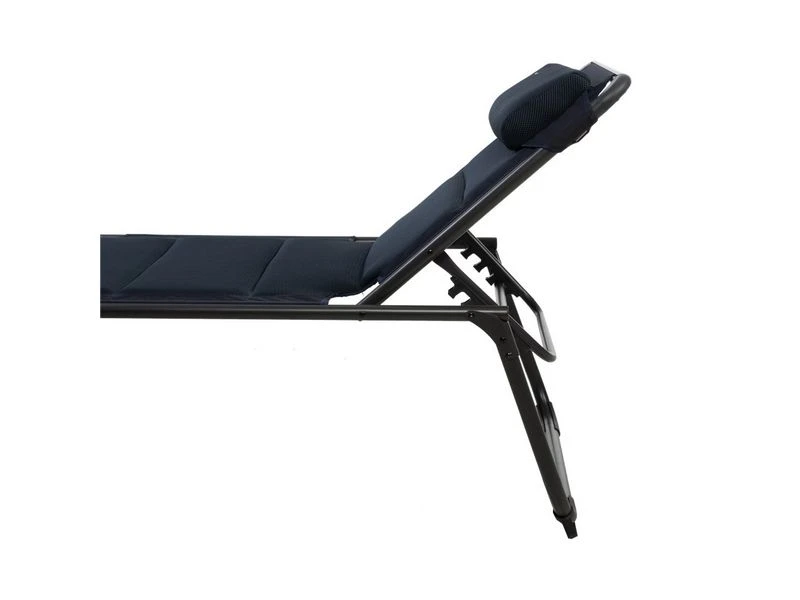 Travellife Barletta Kampeer- Tuinligbed Relax Blauw 4 Travellife Barletta Kampeer- Tuinligbed Relax Blauw - Afbeelding 2