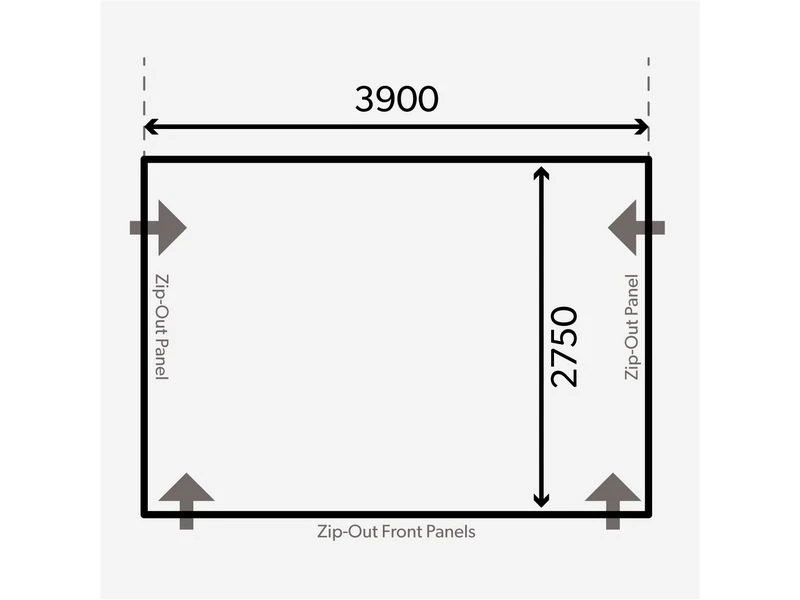Kampa Dometic Opblaasbare Voortent Club Air Pro 390 L 4 Kampa Dometic Opblaasbare Voortent Club Air Pro 390 L - Afbeelding 2