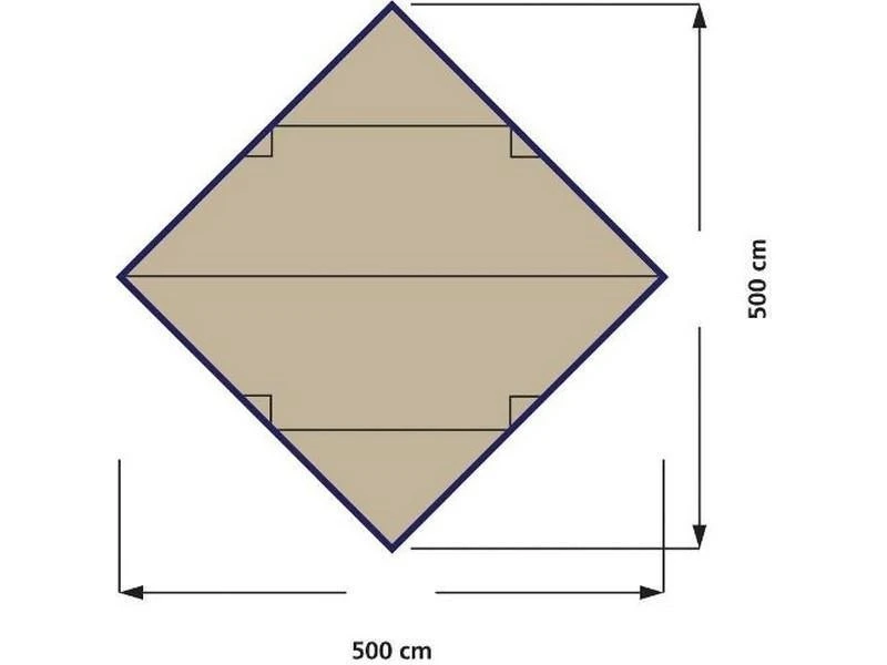 Eurotrail Tarp Turner 500 X 500 Polyester 4 Eurotrail Tarp Turner 500 X 500 Polyester - Afbeelding 2