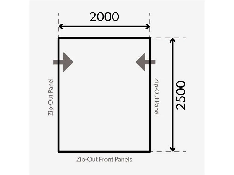 Kampa Dometic Opblaasbare Voortent Rally Air Pro 200 S 4 Kampa Dometic Opblaasbare Voortent Rally Air Pro 200 S - Afbeelding 2
