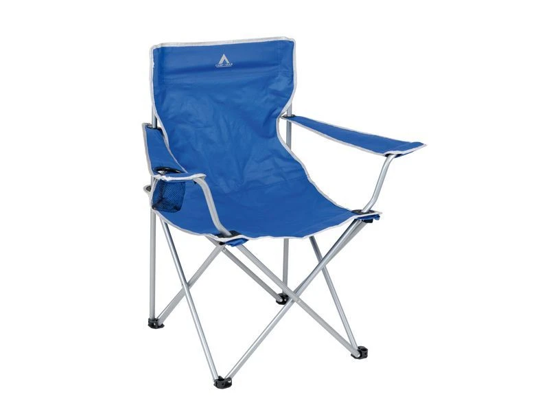 Camp Gear Stoel Opvouwbaar Compact Blauw 3 Camp Gear Stoel Opvouwbaar Compact Blauw