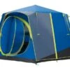 Coleman Familie Tent Octagon Blue-lime -Kampeer Verkoop Winkel 64 0 coleman familie tent octagon blue lime 2000035750