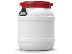 Waterkluis Vat 54 Liter Water En Luchtdicht Wit/rood -Kampeer Verkoop Winkel 64 2 waterkluis vat 54 liter water en luchtdicht wit rood gedraaid
