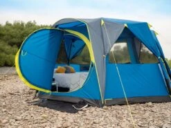 Coleman Familie Tent Octagon Blue-lime 12 Coleman Familie Tent Octagon Blue-lime -Kampeer Verkoop Winkel 64 4 coleman familie tent octagon blue lime 2000035750