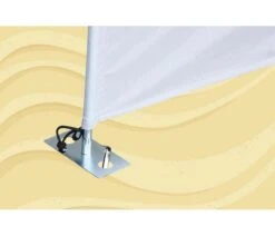 Bo-Camp Windschermharing 30 Cm 4 Stuks 10 Bo-Camp Windschermharing 30 Cm 4 Stuks -Kampeer Verkoop Winkel bo camp windscherm haring met plaat 4 stuks 4163900 3