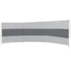 Bo-Camp LeevZ Windscherm Willow 3 Vaks - 5x1,4 Meter 1 Bo-Camp LeevZ Windscherm Willow 3 Vaks - 5x1,4 Meter -Kampeer Verkoop Winkel bo camp windscherm polyester populair stabiel 4367651