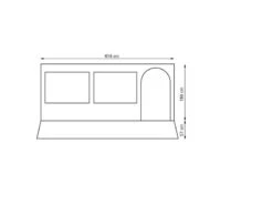 Eurotrail Canopy Room Bergen 440 -Kampeer Verkoop Winkel eurotrail bergen canopy room caravanstore 440 etct0163 3