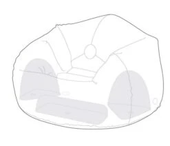Intex Beanless 1 Persoons Chair Assorti -Kampeer Verkoop Winkel intex beanless 1 persoons chair assorti 9559712 2