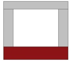 Te Velde Zijwand Voor Luifel 200 Cm 5 Kleuren -Kampeer Verkoop Winkel tevelde caravan luifel zijwand 200 bordo9